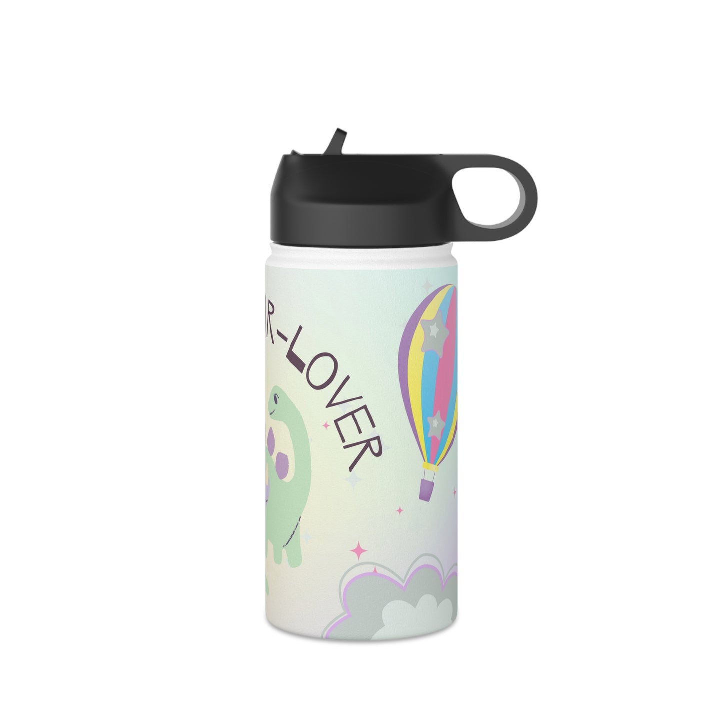 Be My Saur-Lover Stainless Steel Water Bottle, Standard Lid