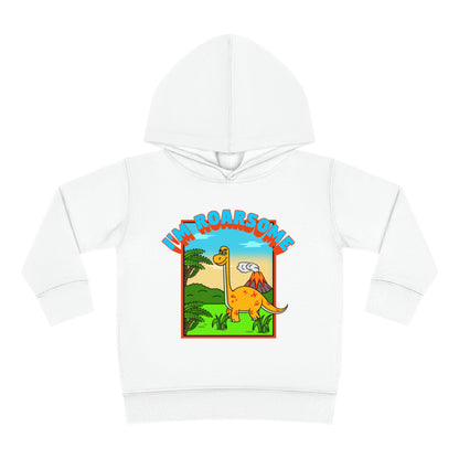 I'm Roarsome! Toddler Pullover Fleece Hoodie - Argentinosaurus (4 colors)