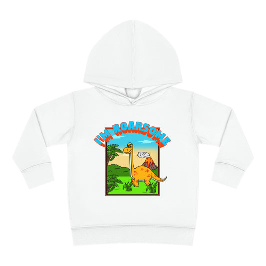 I'm Roarsome! Toddler Pullover Fleece Hoodie - Argentinosaurus (4 colors)