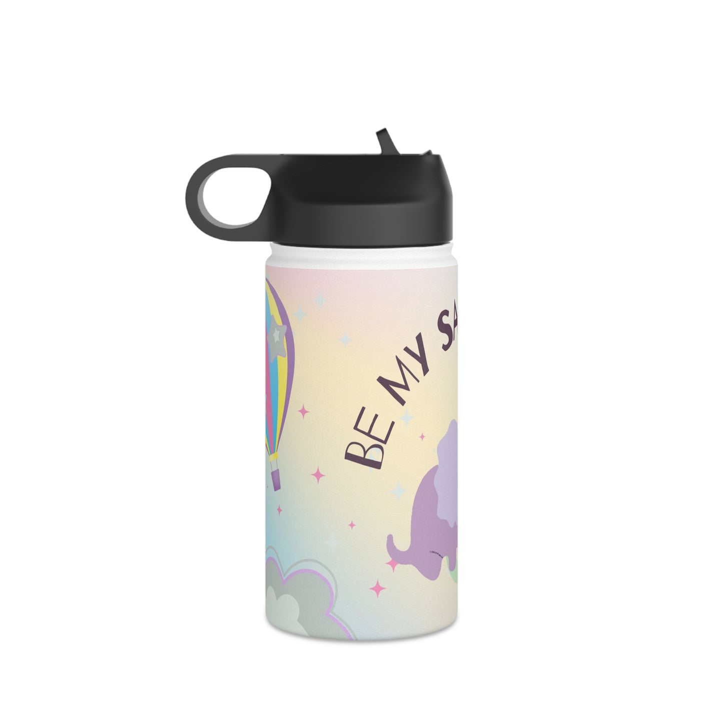 Be My Saur-Lover Stainless Steel Water Bottle, Standard Lid