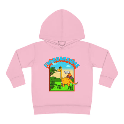 I'm Roarsome! Toddler Pullover Fleece Hoodie - Argentinosaurus (4 colors)