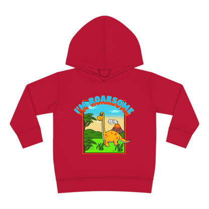 I'm Roarsome! Toddler Pullover Fleece Hoodie - Argentinosaurus (4 colors)