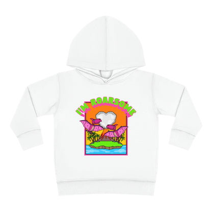 I'm Roarsome ! Toddler Pullover Fleece Hoodie - Pterodactylus (4 Colours)