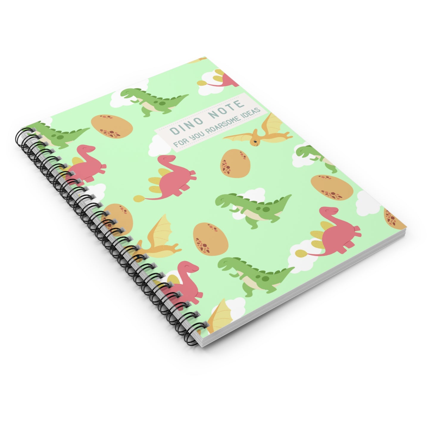 Your Dino Note Spiral Notebook - (Mint)