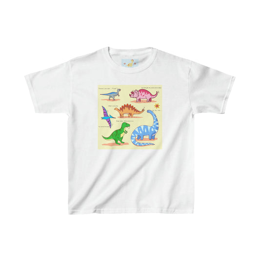 DinoVerse Delights Kids Heavy Cotton™ Tee