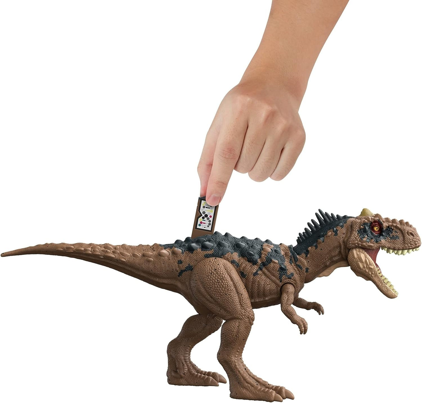 Jurassic World Dominion Roar Strikers Rajasaurus with Roaring Sound