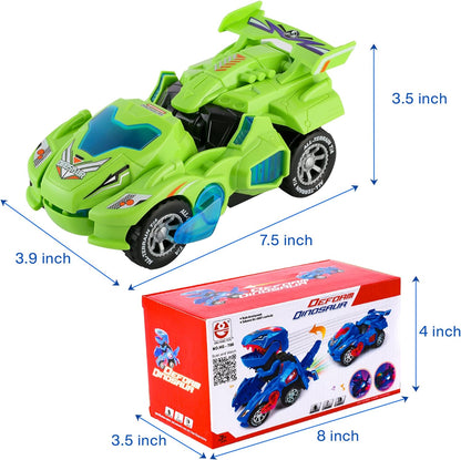 Dinosaur Car Toy with Light Music for Toddlers