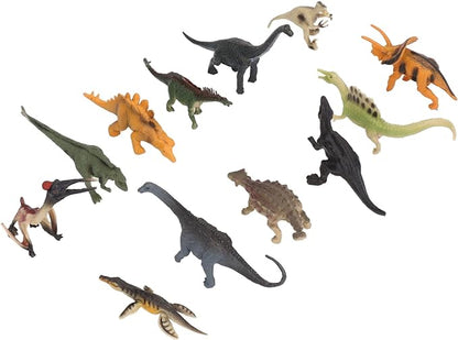 Mini Dinosaur Figures 12 Pieces