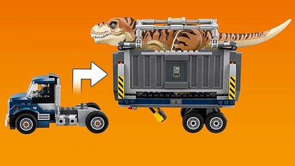 LEGO Jurassic World T. rex Transport 75933 Dinosaur Play Set with Toy Truck (609 Pieces)