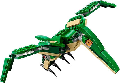 LEGO Creator 3 in 1 Mighty Dinosaur Toy, Transforms from T. rex to Triceratops to Pterodactyl Dinosaur Figures 31058