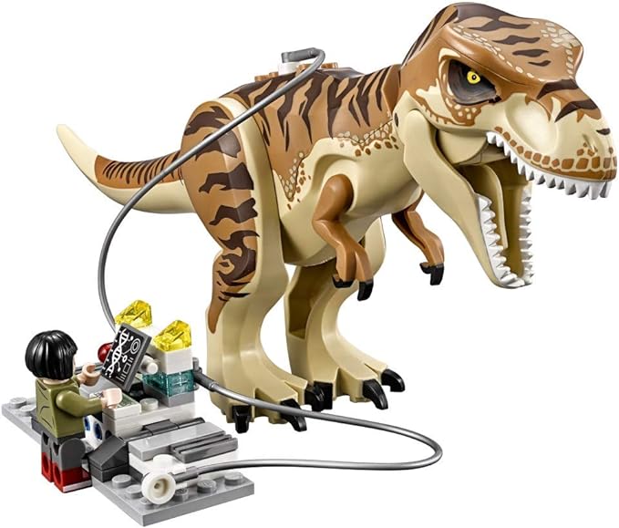 LEGO Jurassic World T. rex Transport 75933 Dinosaur Play Set with Toy Truck (609 Pieces)