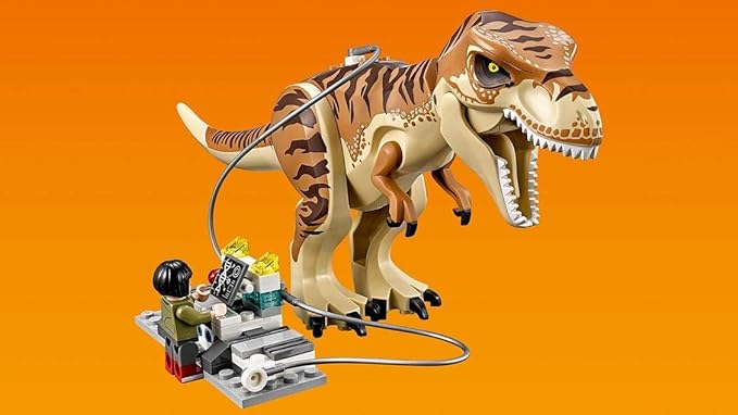 LEGO Jurassic World T. rex Transport 75933 Dinosaur Play Set with Toy Truck (609 Pieces)