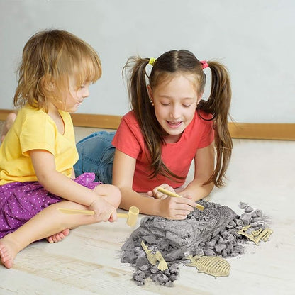 Dinosaur Dig Kit for Kids - Dinosaur Fossil Dig ExcaDinosaur Dig Kit for Kids - Dinosaur Fossil Dig Excavation Kit, Dinosaur Fossils T-Rex- Perfect Education Dinosaur DIY Toys Gift for Boys and Girls