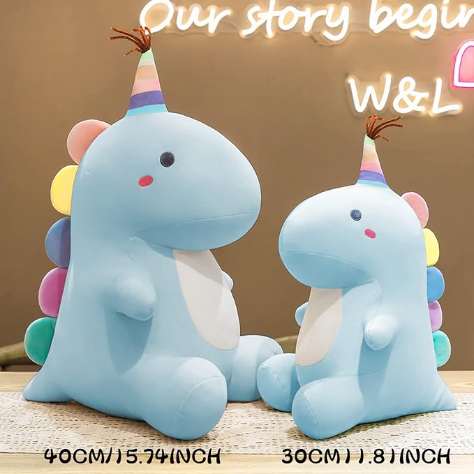 Cute Stuffed BirthdayDinosaur Toy Plush Doll30cm/11.81")