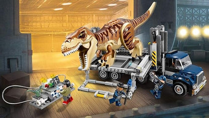 LEGO Jurassic World T. rex Transport 75933 Dinosaur Play Set with Toy Truck (609 Pieces)