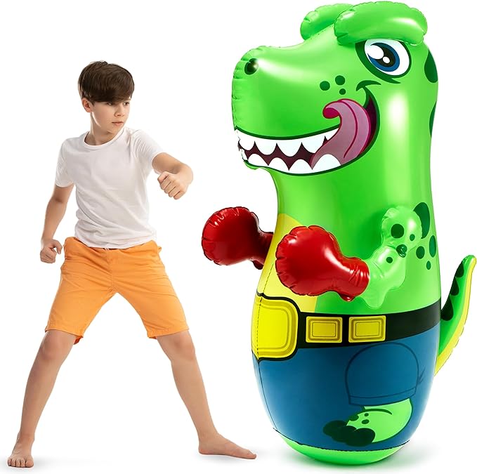 47" Inflatable T-rex Bopper Bag