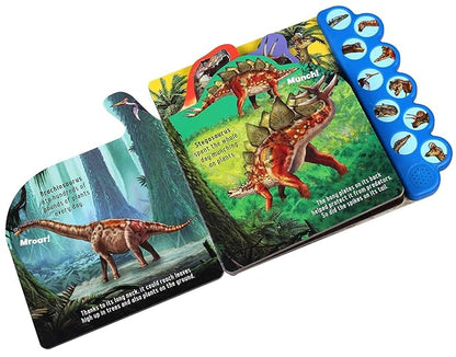 Discovery: Rumble with the Dinosaurs! Board book – Sound Book