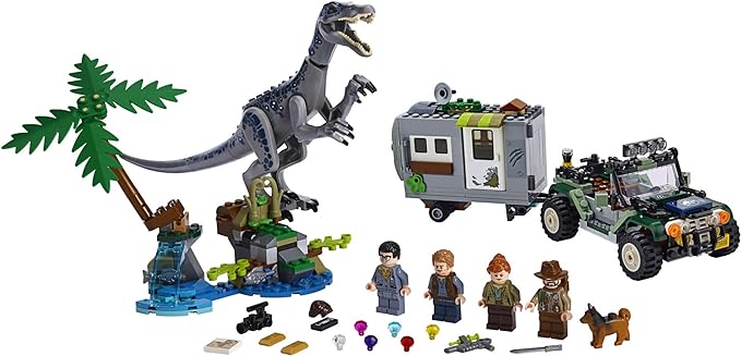 LEGO Jurassic World Baryonyx Face-Off: The Treasure Hunt 75935 Building Kit (434 Piece)