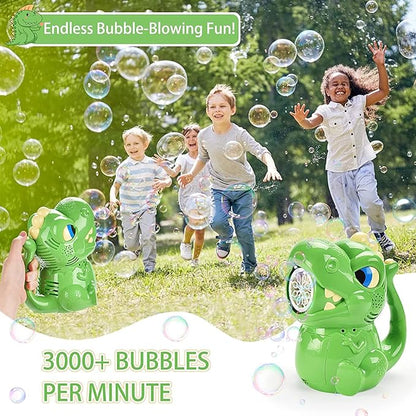 Bubble Machine, Automatic Bubble Blower 3000+ Bubbles Per Minute, Bubble Machine for Kids, Bubble Blower, Bubble Blaster, Bubble Machine for Parties, Gift or Brithday Halloween and Christmas