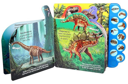 Discovery: Rumble with the Dinosaurs! Board book – Sound Book