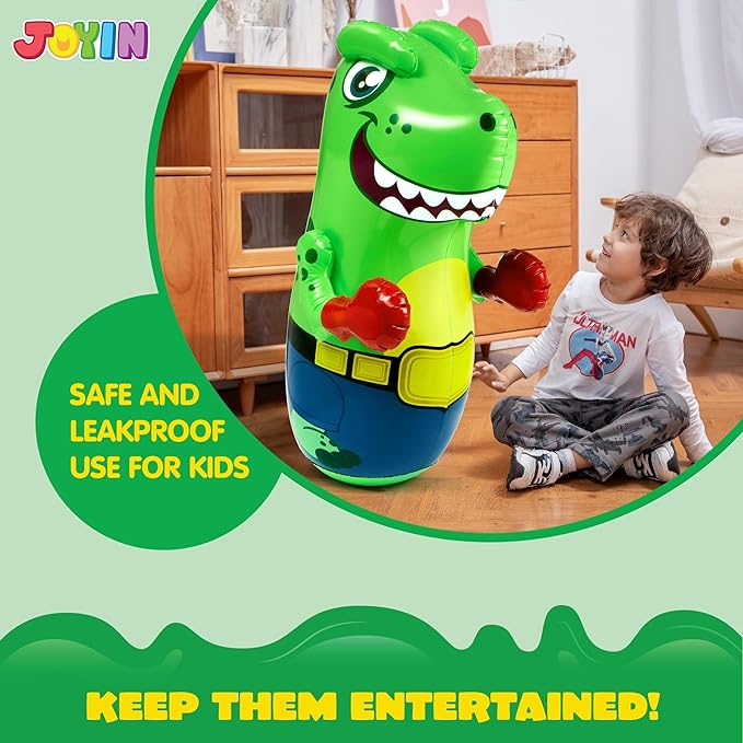 47" Inflatable T-rex Bopper Bag