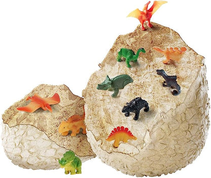 Jumbo Dino Egg - Unearth 12 Unique Large Surprise Dinosaurs in One Giant Filled Egg - Discover Dinosaur Archaeology Science STEM Crafts Gifts for Boys & Girls…