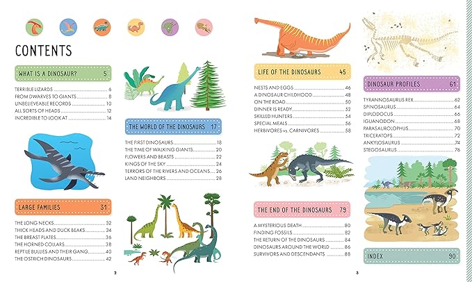 My First Encyclopedia of Dinosaurs: Over 500 Things to Learn!