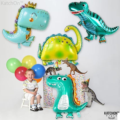 Giant Baby Dinosaur Balloons - 38 Inch Dinosaur Balloons for Birthday Party | Dino Balloons for Dinosaur Party Decorations