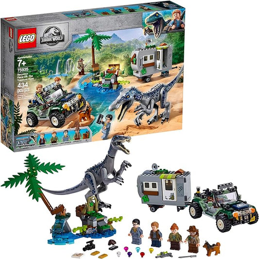 LEGO Jurassic World Baryonyx Face-Off: The Treasure Hunt 75935 Building Kit (434 Piece)